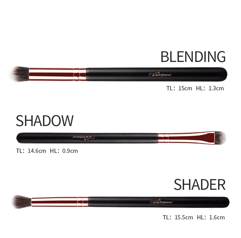12 Pieces of Eye Shadow Make up Brush