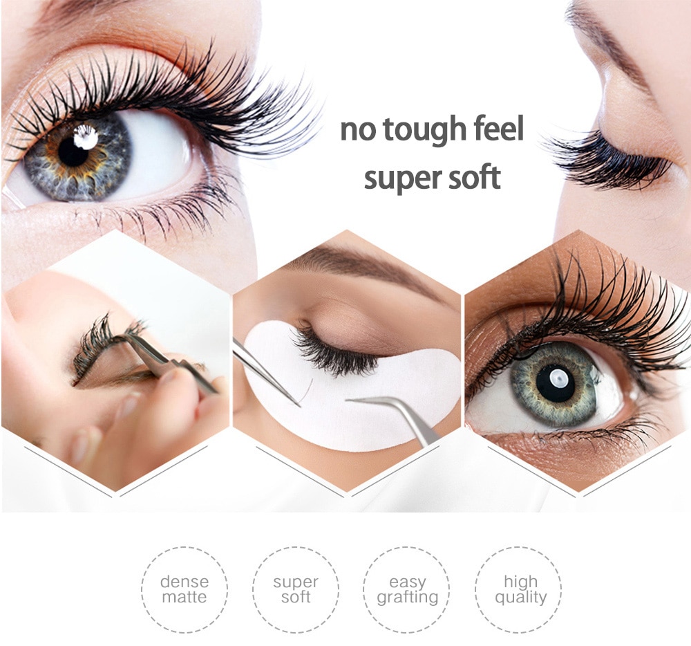 Premium high quality Flat Ellipse Magnetic Eyelashes Set