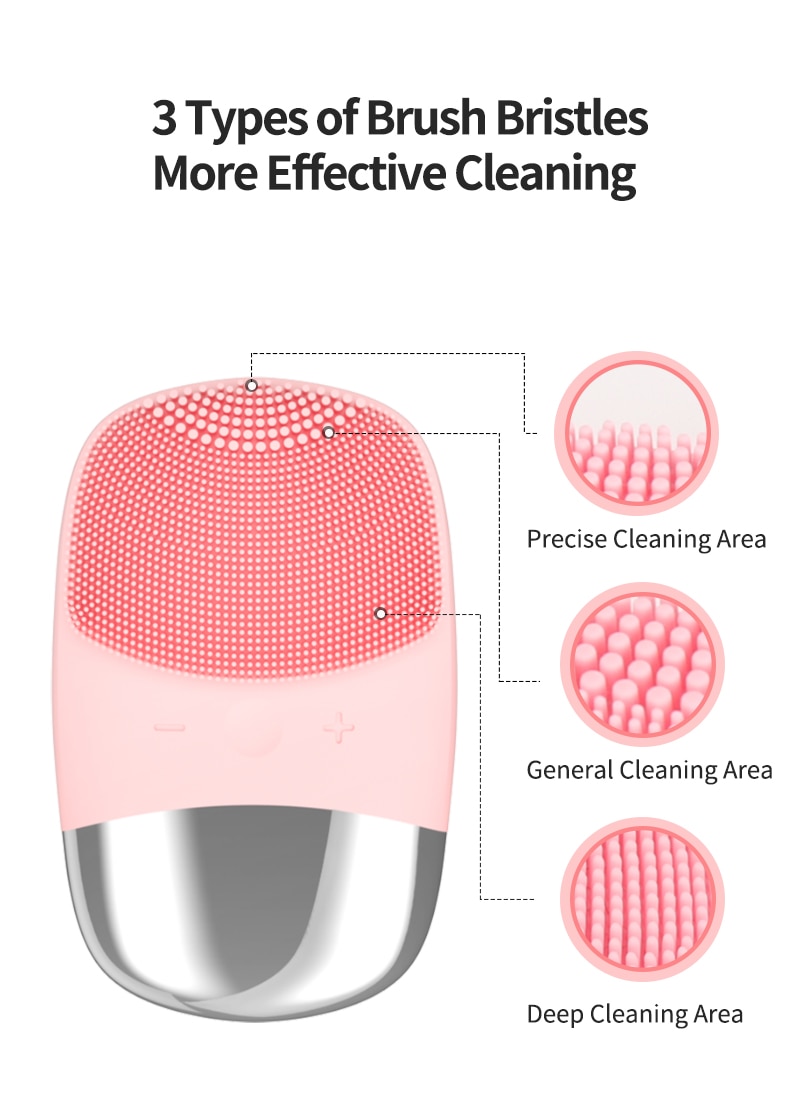 Mini Electric Facial Cleansing Brush