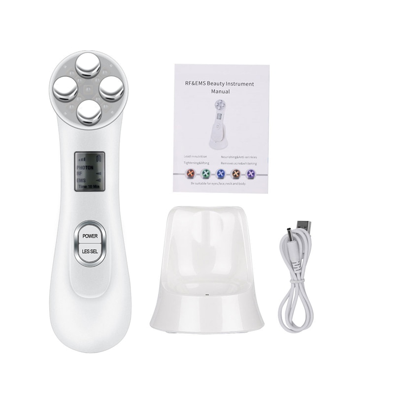 EMS and LED Anti-Aging Face Lifting Device