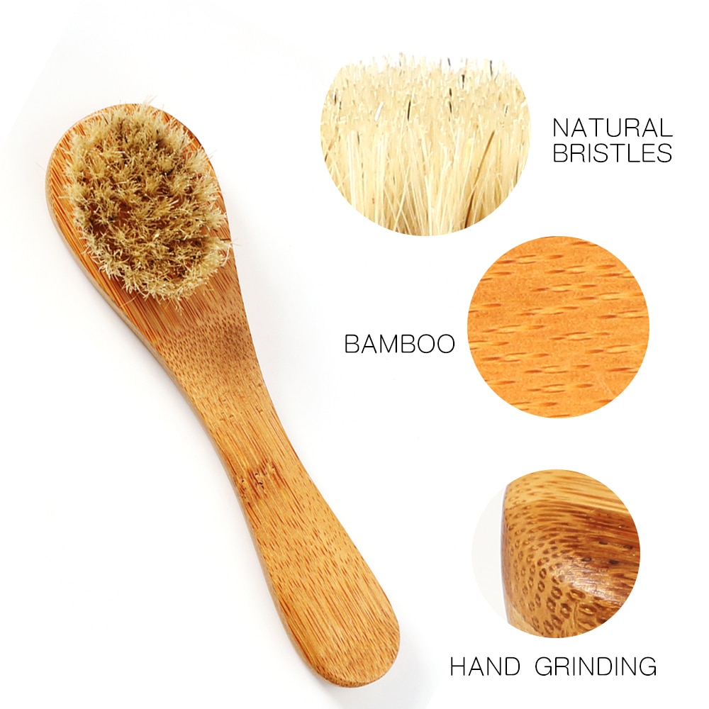 Bamboo Facial Cleansing Brush