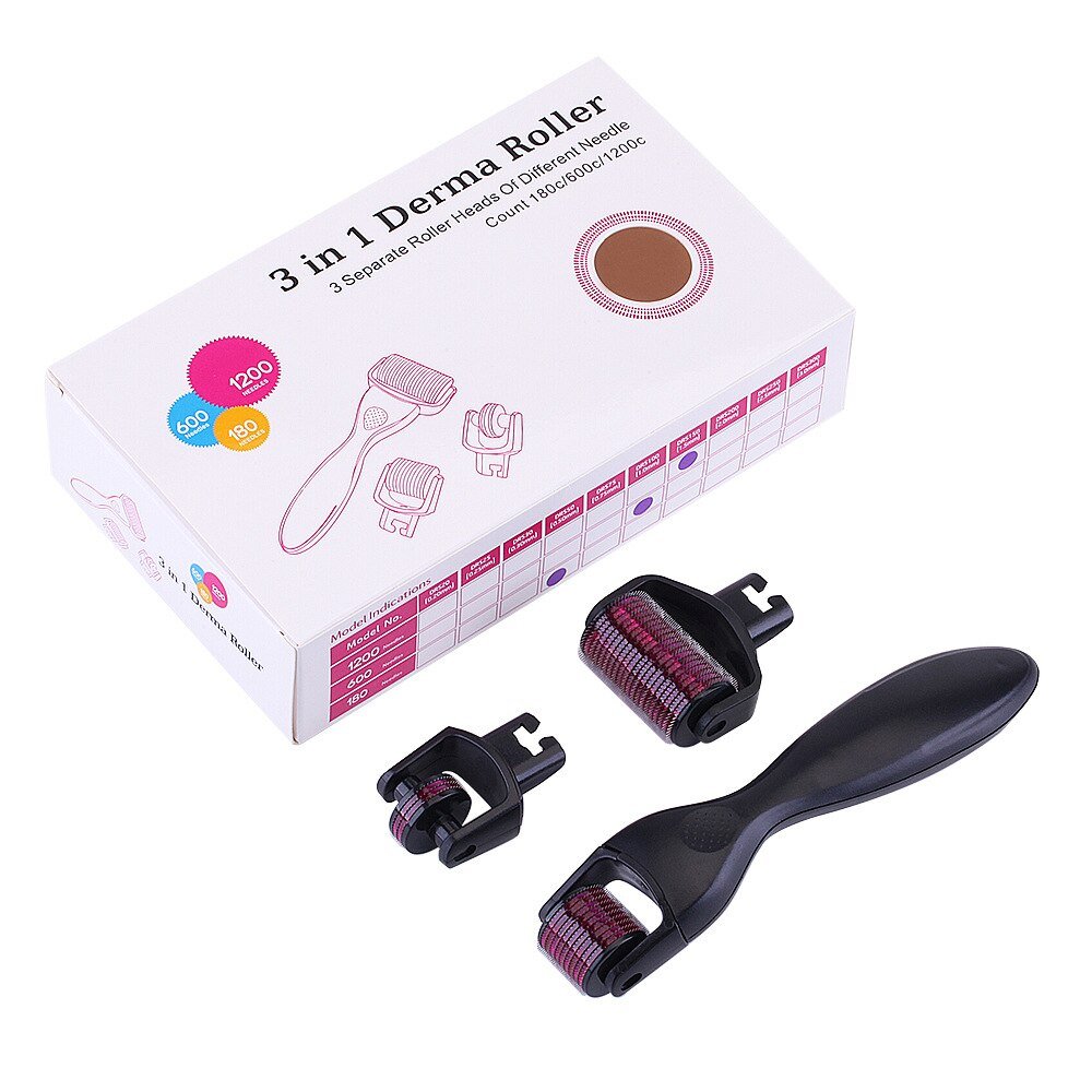3-in-1 Face and Body Needle Skin Roller