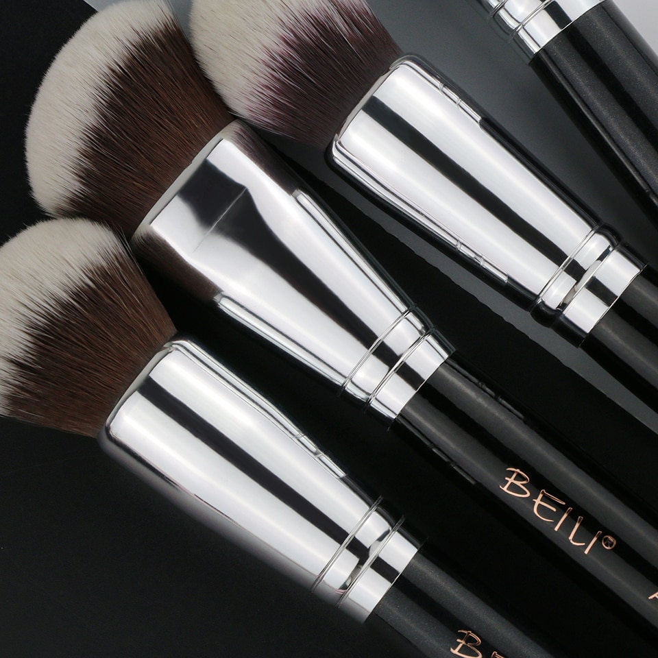 Soft Synthetic Hair Powder Brushes