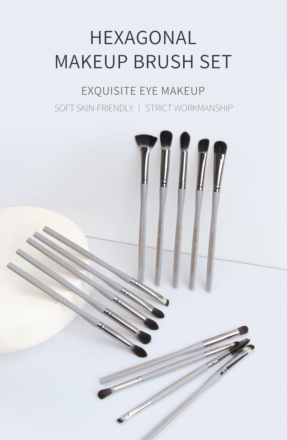Makeup Brushes Tool Set 5/14 Pcs