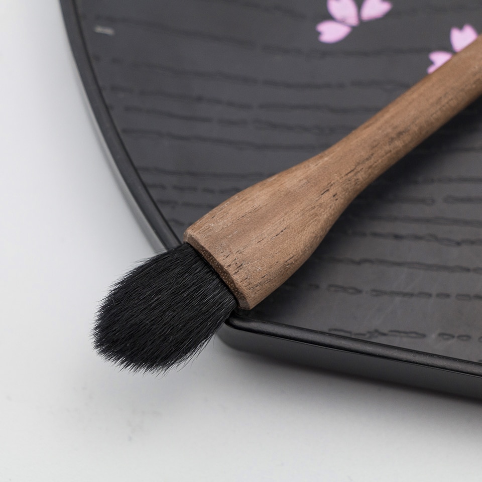 Walnut Wood Makeup Brush
