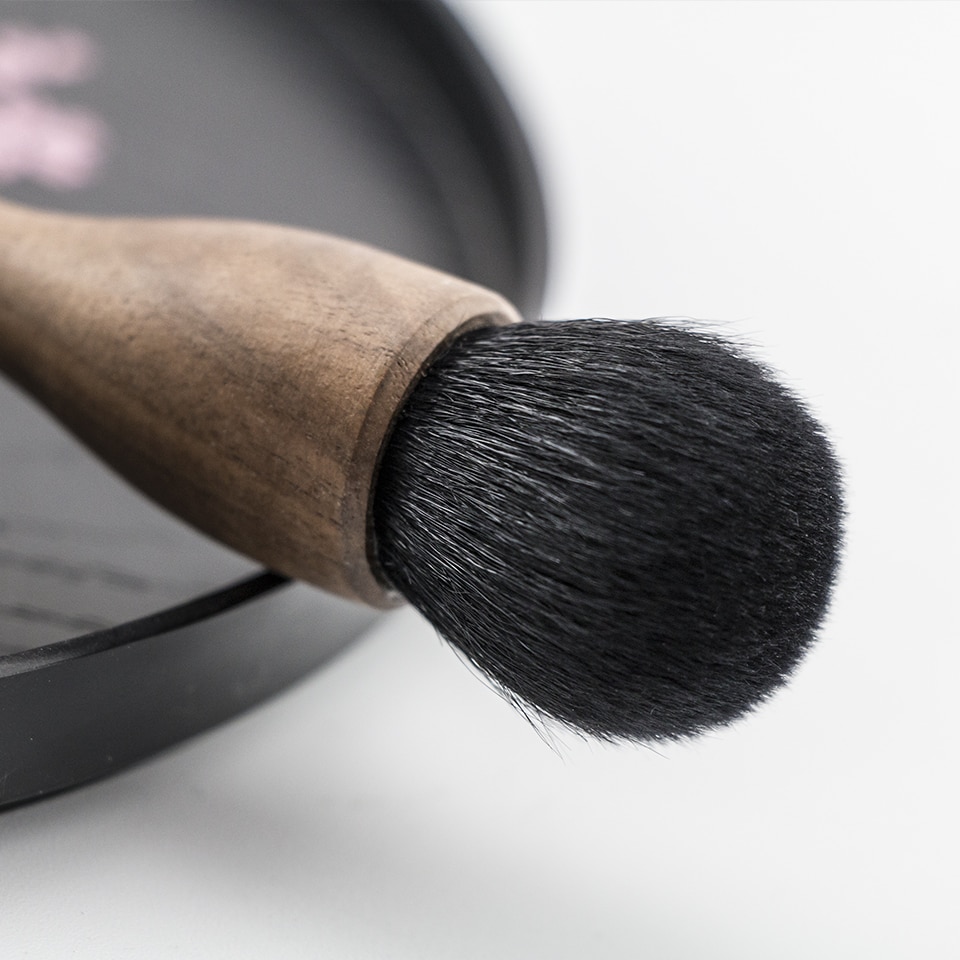 Walnut Wood Makeup Brush