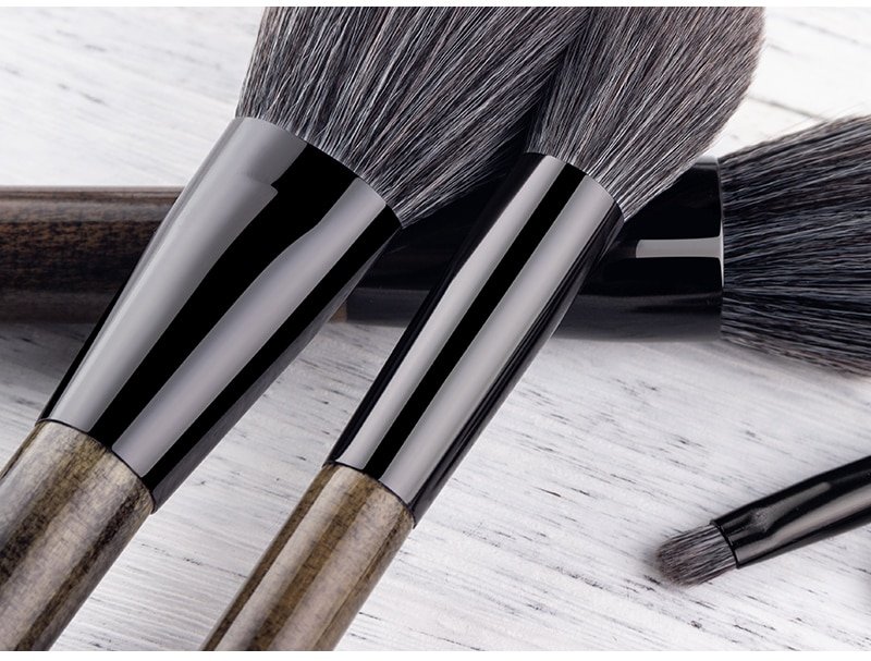 Professional Wood Handle Makeup Brush Set 15 Pcs