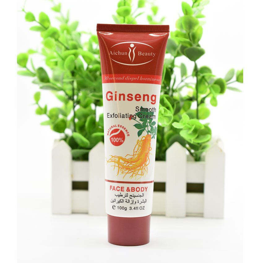 Whitening Face Scrub with Ginseng Extract