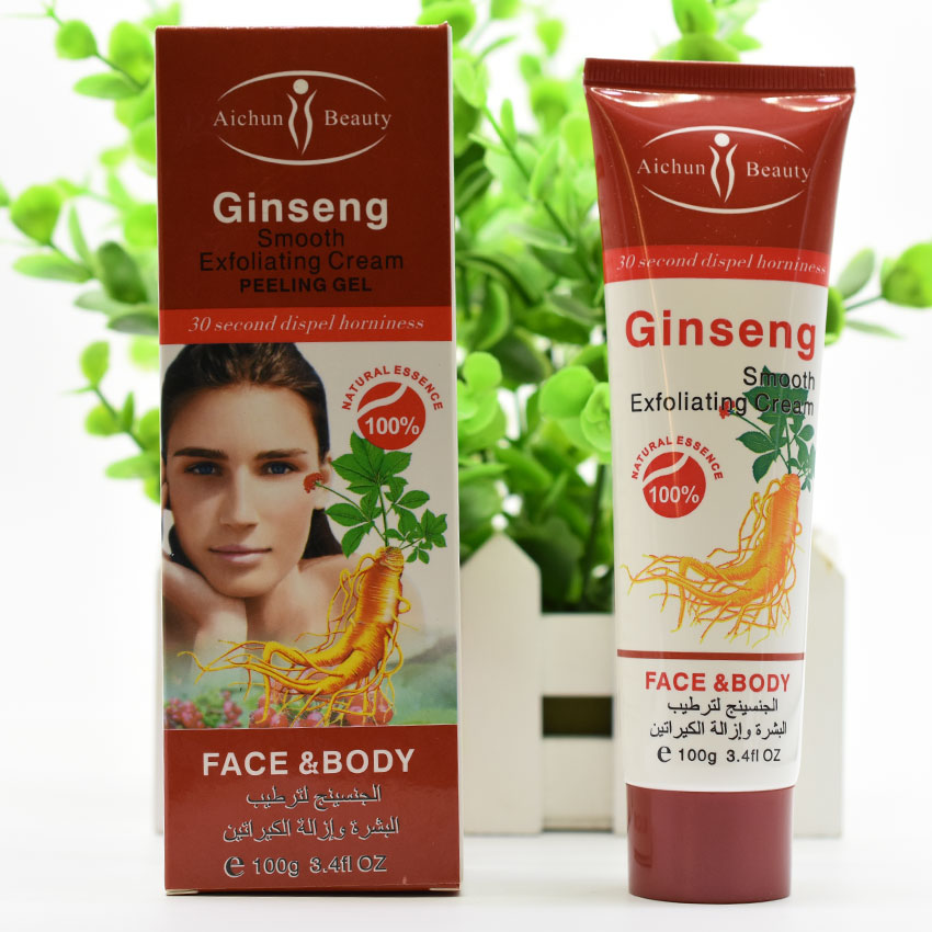 Whitening Face Scrub with Ginseng Extract